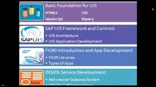 SAP UI5 FIORI ODATA TRAINING VIDEO COURSE