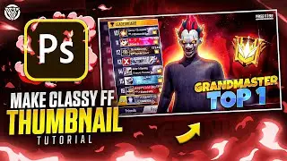 How To Make Thumbnail Like Classy Free Fire | Photoshop Tutorial | Urdu/Hindi | BOSS GFX