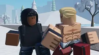 Shadow Hunter vs Geese Howard - *My First Roblox Animation Basically* #roblox #moonanimator #fight