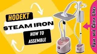 How to assemble Hodekt Steam Iron || Garment steaming iron #lazada