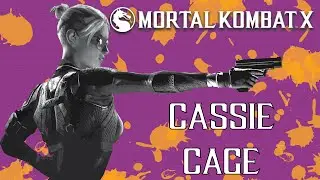 Mortal Kombat X Arcade Gameplay (Cassie Cage)