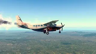 X-Plane11 - Engine Fire Procedures - Cessna Caravan