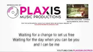 Christina Aguilera – Change (INSTRUMENTAL with LYRICS)