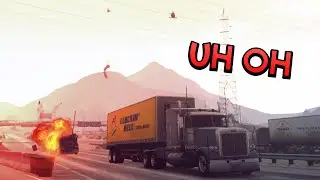 Can You Truck Around the Map Without DYING in GTA 5 Online?
