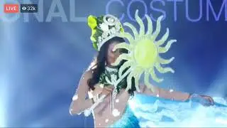 Miss Grand International 2018- National Costume-Dominican Republic