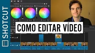 Como Editar vídeos com Editor Grátis: Aula Fácil Para Iniciantes | Shotcut: Parte 1