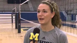 Inside Michigan Volleyball with Lexi Dannemiller