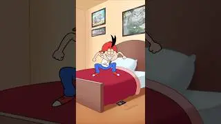 Don’t jump on the bed!😱 #2danimation #animation #memes #funny #jokes #animationmeme #minecraft