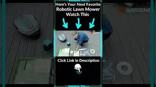 GARDENA Robotic Lawn Mower - The Best Robotic Lawn Mower? 🤔 #shorts