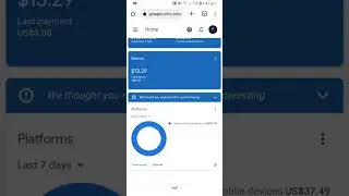 my adsense earning #googleadsense