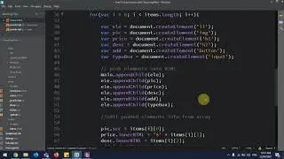 javaScript adding items to cart array