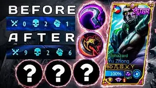 YU ZHONG FOR EPIC COMEBACK BEST BUILD AND EMBLEM | NEW META! | MLBB