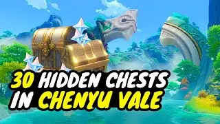 30 HIDDEN CHESTS in Chenyu Vale | Genshin Impact