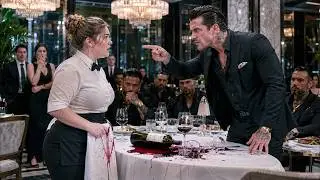 Mafia Boss Shouted at the Fat Waitress—She Said One Sentence, Everyone Froze!