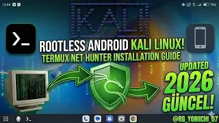 Root Olmadan Android Cihaza Kali Linux Kurulumu! (Termux & NetHunter