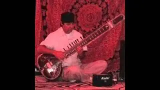Sitar in Hebraica Club by Dhaivat Raj