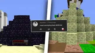 Doing YOUR Minecraft Bedwars Challenges on BOTH Versions...