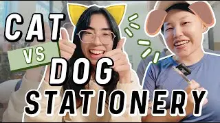 Top 5 Stationery For Dog Lovers vs. Cat Lovers!