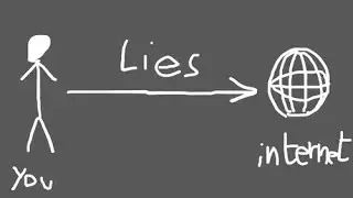 I made a Game about Lying on the Internet