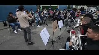 Ensaio Banda Salotti!                  Peça: Leonardo de Otto M. Schwarz.