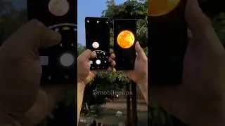 Vivo X100 Vs Realme 12 pro plus Moon zooming test 🌝📸 