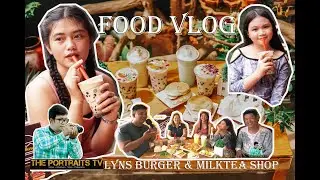 Fast Food in Balud / Food Vlog @ Lyns Burger & MilkTea Shop