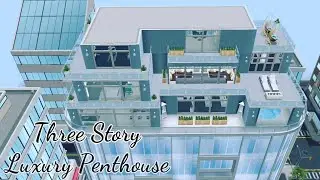 Sims Freeplay House Tour / Luxury Penthouse /New Downton Developer