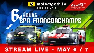 Watch the 6 Hours of Spa-Francorchamps LIVE on Motorsport.tv