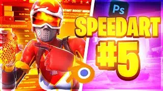 Speedart for *100T CEICE* in Fortnite (Photoshop + Blender) | Natasu Art