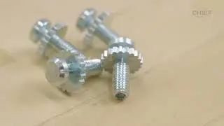 TiLED Universal Wall Mount Features - Mounting Buttons