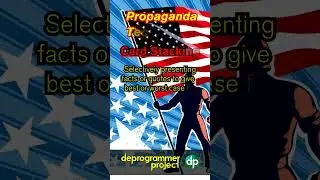 Common Propaganda Techniques #shorts