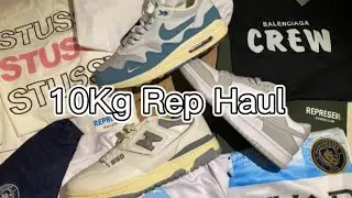 10KG SUGARGOO REP HAUL // WEIDIAN HAUL /TAOBAO HAUL (Balenciaga, Stussy, Represent and more!