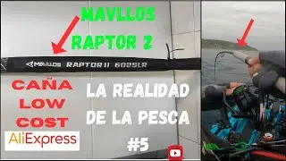 MAVLLOS RAPTOR 2 BRUTAL LA REALIDAD DE LA PESCA #5 PESCA EN KAYAK #aliexpress #kayakfishing #kayak