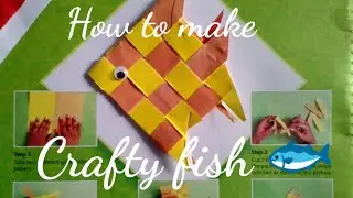 How to make crafty fish 🐟✌️😄