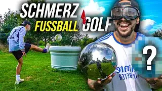 LUCAS VS LARS SCHMERZ FUßBALL GOLF CHALLENGE!