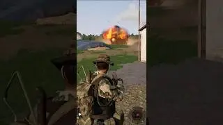 When the explosion is WAY bigger than you planned - #Arma3 #gaming  WindowSmudge