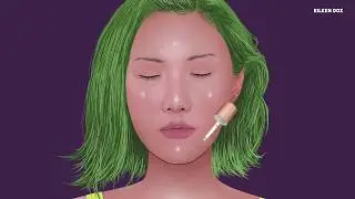 Hwasa Makeup Animation (MAMA 2019)