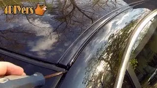 DIY: BMW E39 Roof Trim Removal