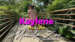 My Cousin Kaylene in Manila Zoo