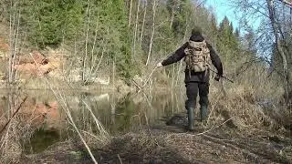 Первый весенний выезд на рыбалку!