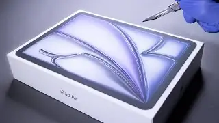 iPad Air M2 11" 2024 Unboxing and Camera Test! - ASMR