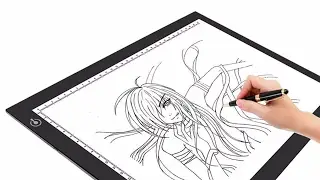 Easily Learn to Draw - Ultra Thin A4 Tracing LED Light Box Review Liumy