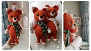 Мастер-класс лисёнок крючком/2 ЧАСТЬ/Бесплатный мастер-класс