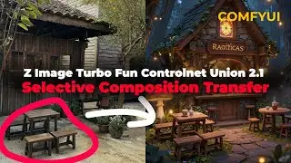 Selective Composition Transfer Using Z Image Turbo Fun Controlnet Union 2.1 | ComfyUI Tutorial