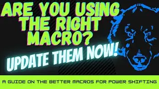 Upgrade your macro game - Druids Especially