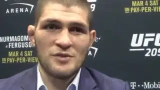 Хабиб Нурмагомедов  что там Тони говорит про мое кардио