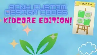 Kidcore Custom Design Codes ACNH 2023