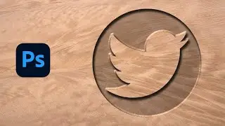 Carved Wood Effect for Logo in Photoshop