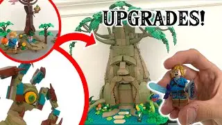 20 easy UPGRADES for the LEGO Zelda Great Deku Tree