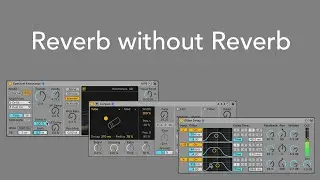 Adding a sense of space without reverb